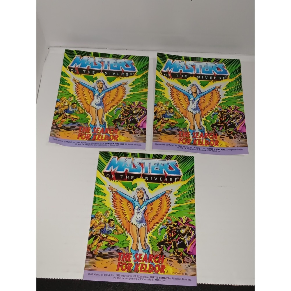 VINTAGE MOTU Masters of the Universe Search for Keldor SORCERESS Mini Comic